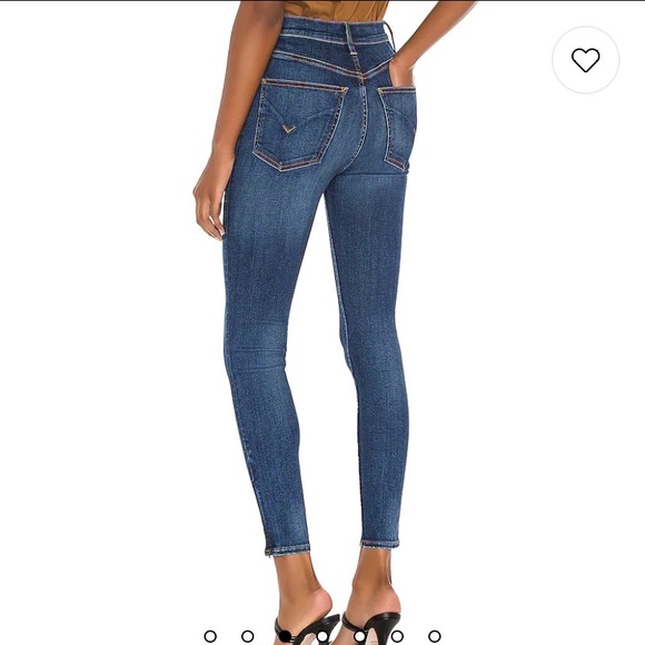 HUDSON Centrefold Skinny Jeans, size 28 - Picture 2 of 4